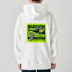 BABYLON  Channel　aiのドンペリ　骸骨　蛍光グリーン Heavyweight Hoodie