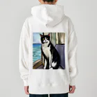 Ppit8の旅する猫 Heavyweight Hoodie