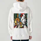 Ppit8のにわとりさん朝ごはんを食べる！ Heavyweight Hoodie