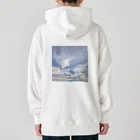 sasatasoの16時08分の空 Heavyweight Hoodie