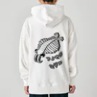 LalaHangeulのアノマロカリス　にほんご(バックプリント) Heavyweight Hoodie