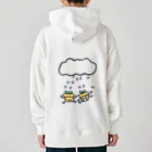 greetenの植木に雨を Heavyweight Hoodie