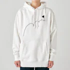 イラスト MONYAAT のホールインワン　ゴルフTシャツ Heavyweight Hoodie