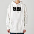 maru houseのアジアン風モノクロ Heavyweight Hoodie