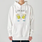 Handgestrickt Ju shopのスマイリージョッキとプロスト（乾杯）！＜ニューデザイン＞ Heavyweight Hoodie