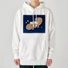 いろはにゃんこ堂のオオサンショウウオとちびにゃんず Heavyweight Hoodie