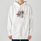 フルツの10/1 誕生花 「モミジアオイ」 Heavyweight Hoodie