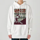 Hungry FreaksのJAZZ: Night & Music Heavyweight Hoodie