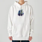 虎笑鬼　まうの月夜のヨット Heavyweight Hoodie