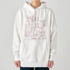 MOUSOU drawingのARINOSU APARTMENT Heavyweight Hoodie