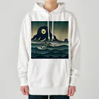 木喬/ハシのクトゥルフ浮世絵　#2 Heavyweight Hoodie