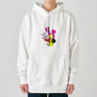 まーだだよっ(ma-dadayo)のうさぎとかめ Heavyweight Hoodie