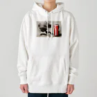 ハルいちLabの躍動感のある猫とコーラ Heavyweight Hoodie