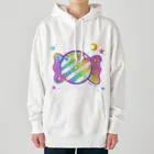 前田悠花｜イラストレーターの★虹色キャンディ★ Heavyweight Hoodie