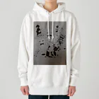 アマゾン(漫画家見習い)の天音 Heavyweight Hoodie