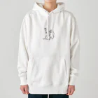 oromameの脱力系うさぎ Heavyweight Hoodie