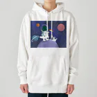 コロコロの宇宙へ Heavyweight Hoodie