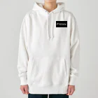 フロー柔術ネットショップのフロー柔術黒長方形ロゴ Heavyweight Hoodie