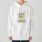 HARYStationのおつまみねこかん　ズレワレさばたろう Heavyweight Hoodie