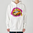 daddy-s_junkfoodsのFRENCH FRIES KISS - PINK Heavyweight Hoodie