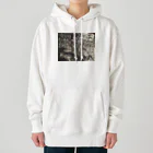 お花やさんの光に透ける織物 Heavyweight Hoodie