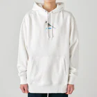 エダマメトイチ雑貨店のI love blue birds 4 -2 Heavyweight Hoodie