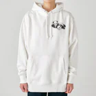 chippokeの双子パンダ Heavyweight Hoodie