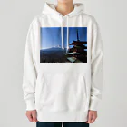 D-aerialの富士山 Heavyweight Hoodie