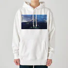 D-aerialのシネマティック蓼科山 Heavyweight Hoodie