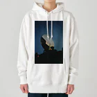 Relaxed moodの秋の夜を映し出す芸術ミラー Heavyweight Hoodie