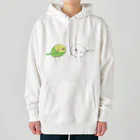 へーぜるなっつの丸くてゆるい文鳥とインコ Heavyweight Hoodie