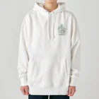 Sankozaka Catan Clubのカタンヤリタイ(盗賊)GREEN logo Heavyweight Hoodie