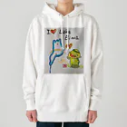 KIYOKA88WONDERLANDのアイラブ琵琶湖カッパくん Heavyweight Hoodie