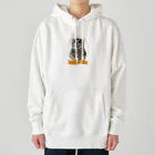 炭火焼パンダ商店のシベリアワシミミズクのれもん Heavyweight Hoodie