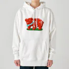 みけにっけ商店のグミベアーとお魚ちゃん Heavyweight Hoodie