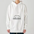 うきわさんのちらっとうさぎ Heavyweight Hoodie