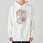 Siderunの館 B2の白龍 (線画) Heavyweight Hoodie