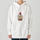 ひつじ好きのみそうギャラリーのショートケーキひつじ Heavyweight Hoodie