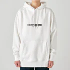 HERP MODA by ヤマモトナオキのエダハヘラオヤモリ/ダークグリーン Heavyweight Hoodie