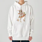 SOY suzuri店の兎沢ニジ(背景なし) Heavyweight Hoodie