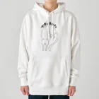 生存しよ！の流動体ねこ 白猫 Heavyweight Hoodie