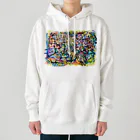 mikoのはみ出しモンスター Heavyweight Hoodie