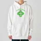 『NG （Niche・Gate）』ニッチゲート-- IN SUZURIの吾唯足りるを知るh.t.大アーチ・英文字・緑 Heavyweight Hoodie