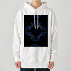 おらげ昇天の麻柄点描画 Heavyweight Hoodie