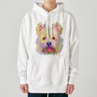ジュノの秘密のアトリエのウエストハイランドホワイトテリア／Juno Heavyweight Hoodie