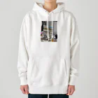 吉田ゆきやのHito no text Heavyweight Hoodie