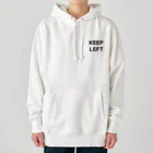 RiyocoHanasawa illustrationのKEEP LEFT Heavyweight Hoodie