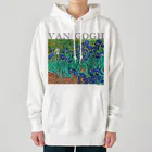 MUGEN ARTのゴッホ　アイリス  Irises Heavyweight Hoodie