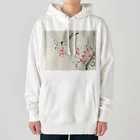 MUGEN ARTの小原古邨　梅に鶯　Ohara Koson / Songbird on blossom branch Heavyweight Hoodie