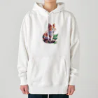 dolphineのキュートな猫 Heavyweight Hoodie